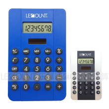 Portable 8 Digit Dual Power Small Pocket Calculator com várias cores opcionais (LC333A)